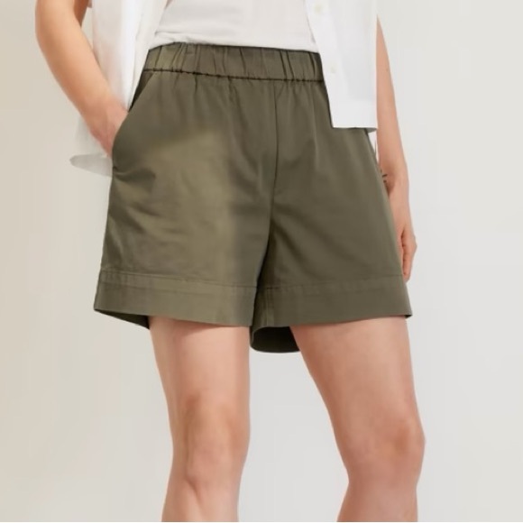 Everlane Pull-On Organic Cotton Easy Shorts - Picture 1 of 7